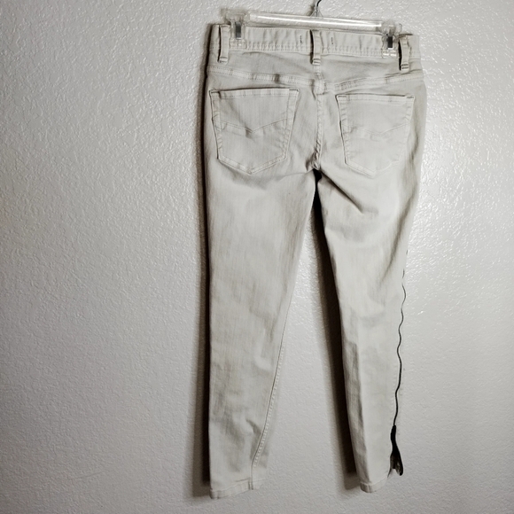 Free people levon bone side zipper low rise skinny jeans sz 26 - Picture 8 of 9